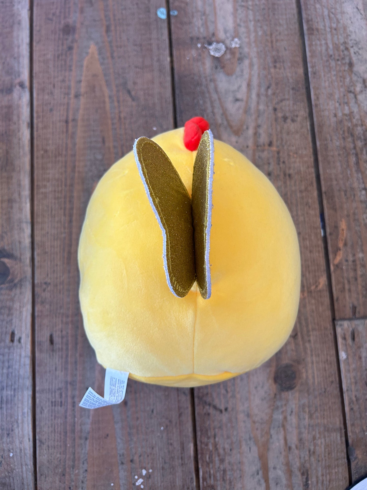 Yellow unicorn chick