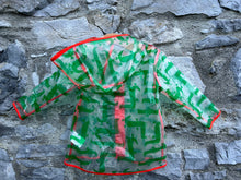 Load image into Gallery viewer, See through crocodile raincoat  2-3y (92-98cm)
