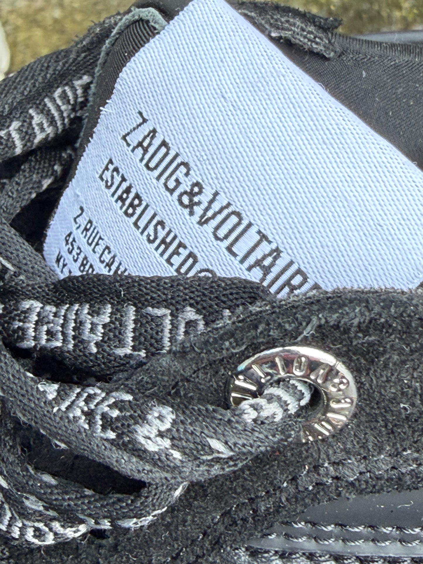 Black Zv1747 platform sneakers  uk 6 (eu 39)