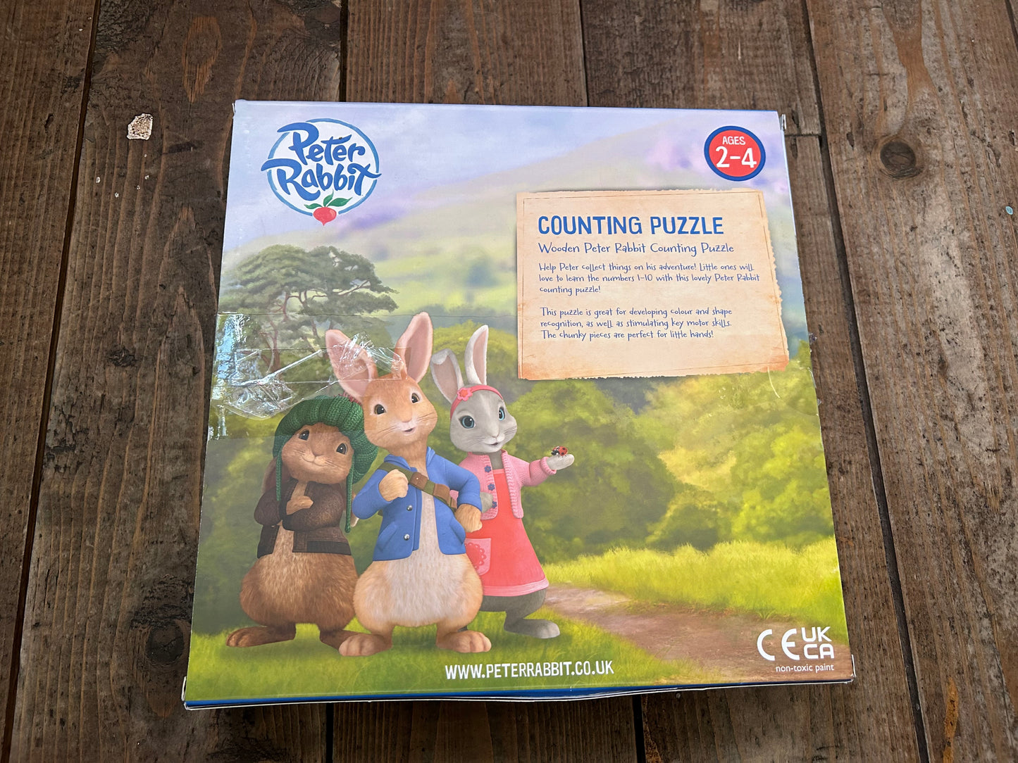 Peter rabbit counting puzzle