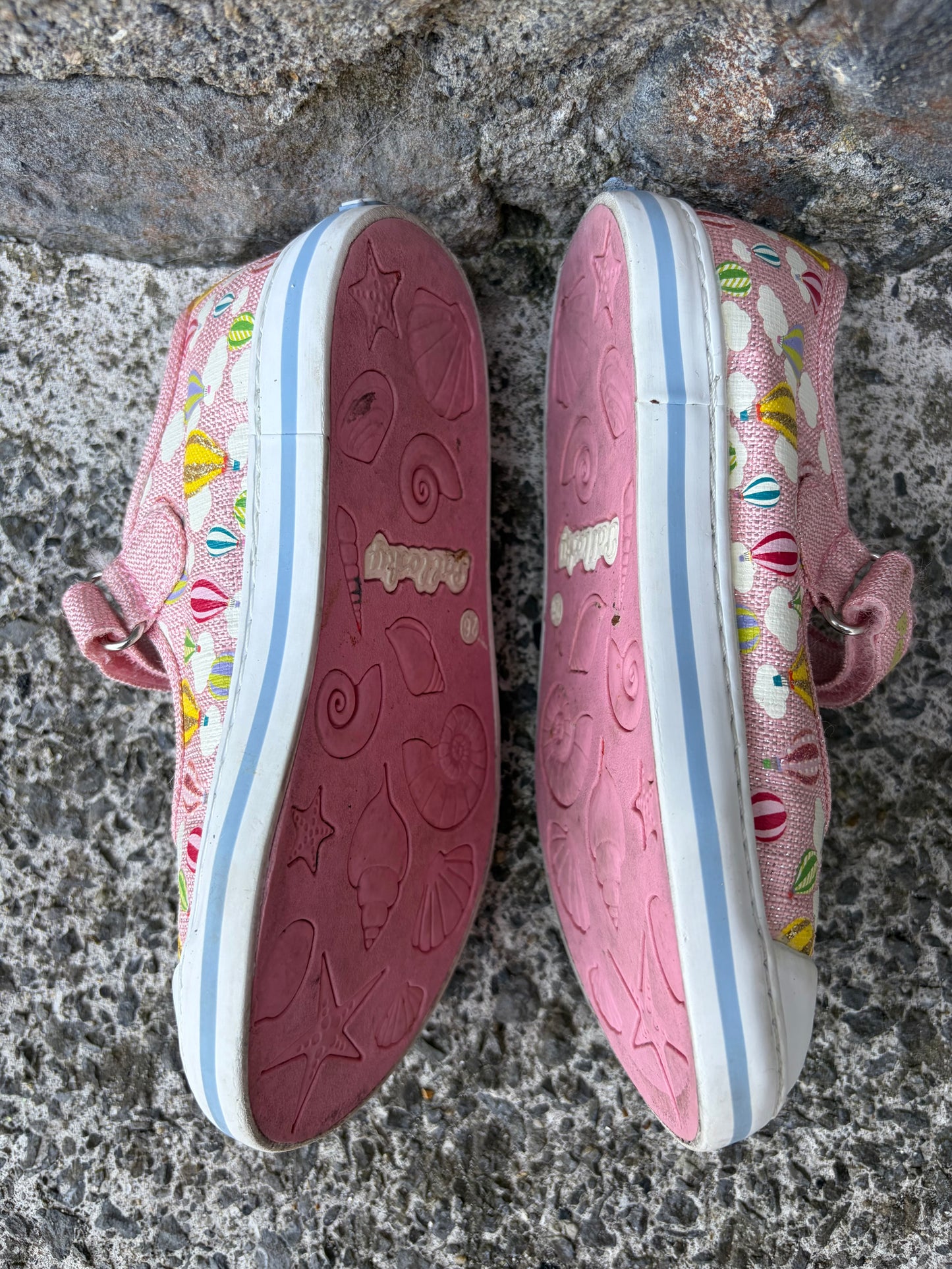 Hot air balloons pink shoes  uk 8.5 (eu 26)