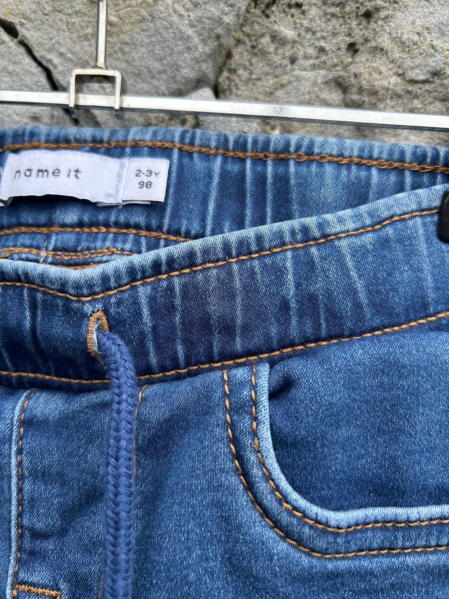 Relaxed waist jeans  2-3y (92-98cm)