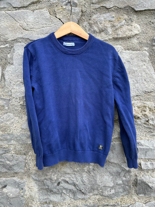 Blue jumper  5-6y (110-116cm)