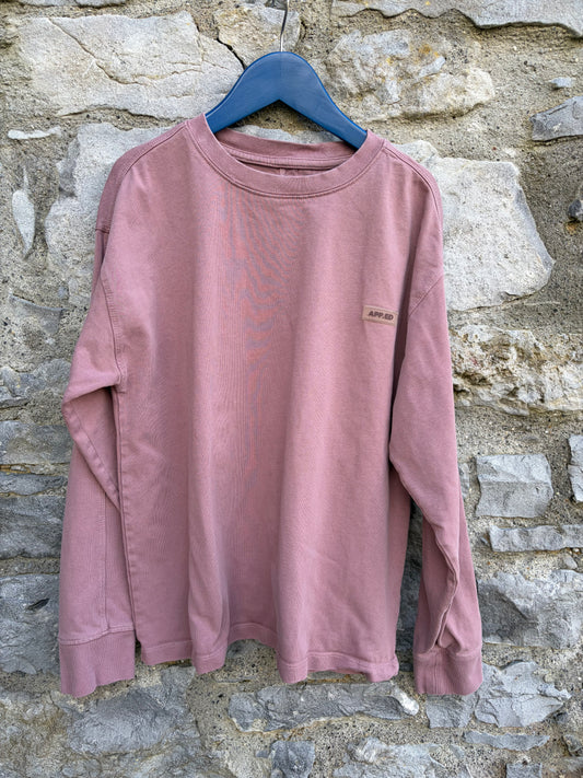 Dusty pink crewneck sweatshirt  11-12y (146-152cm)