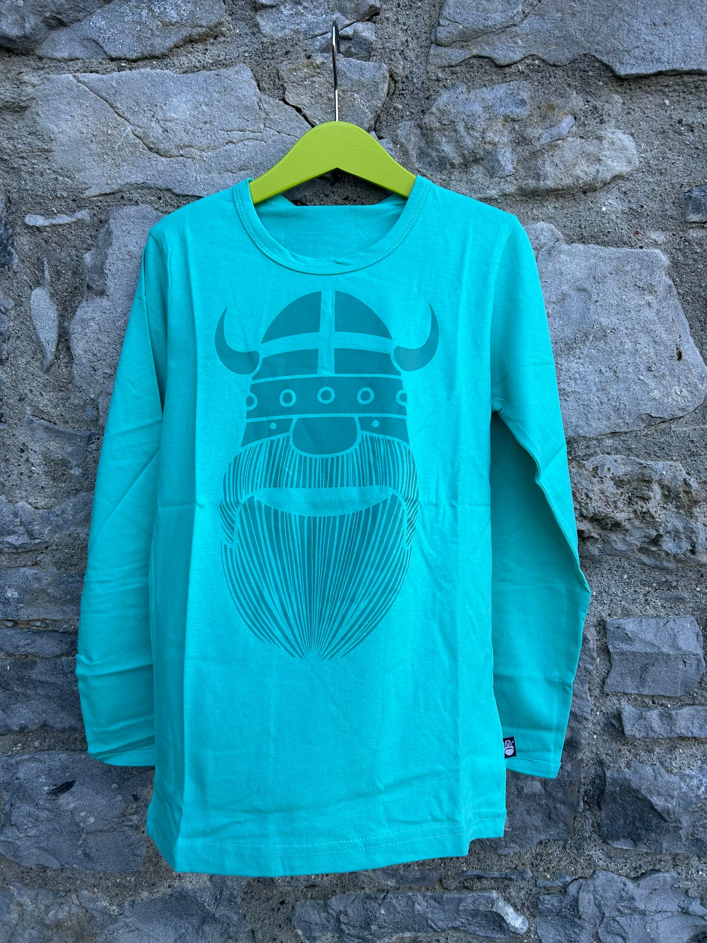 Erik teal top  7-8y (122-128cm)