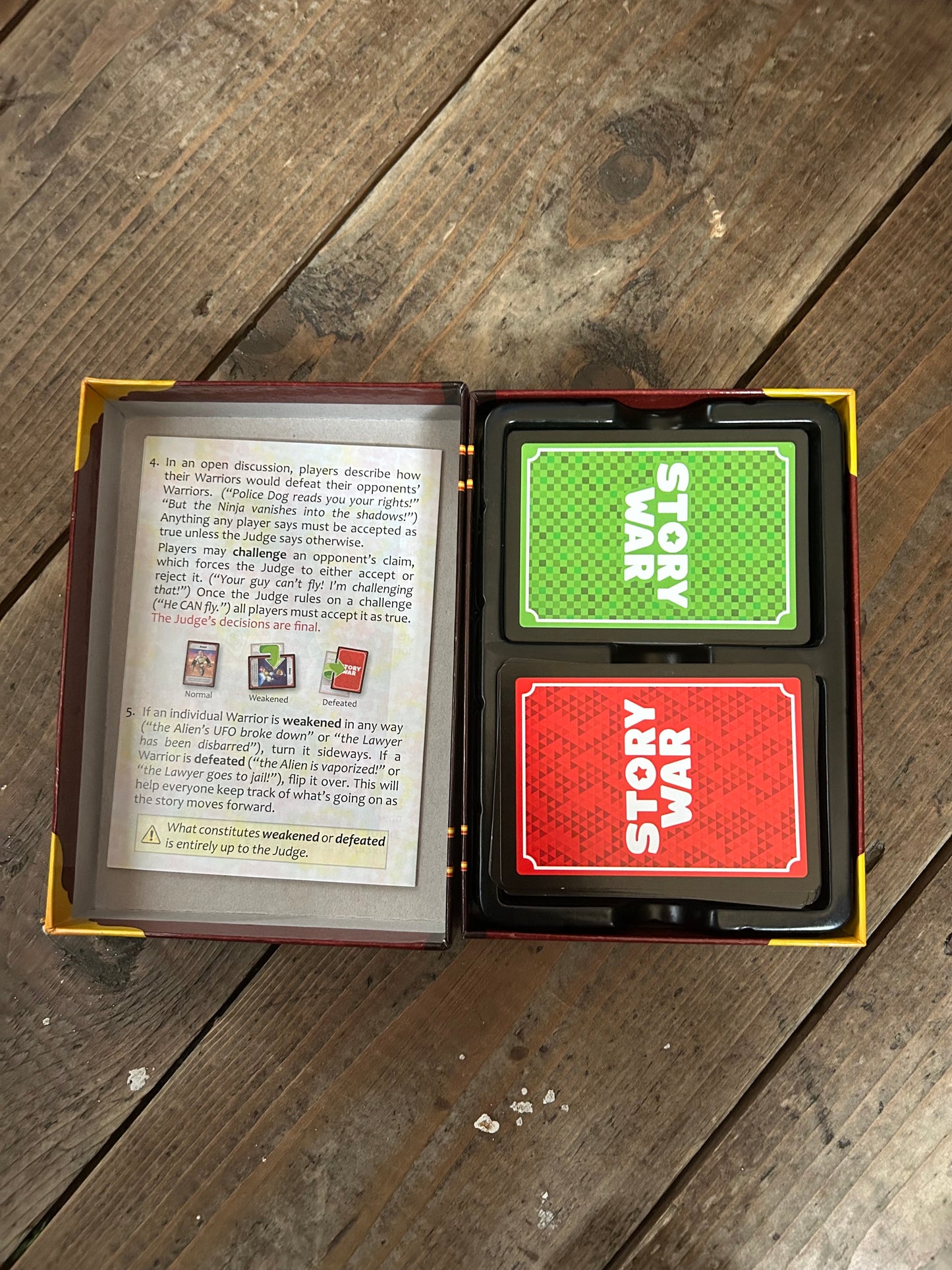 Story war card game