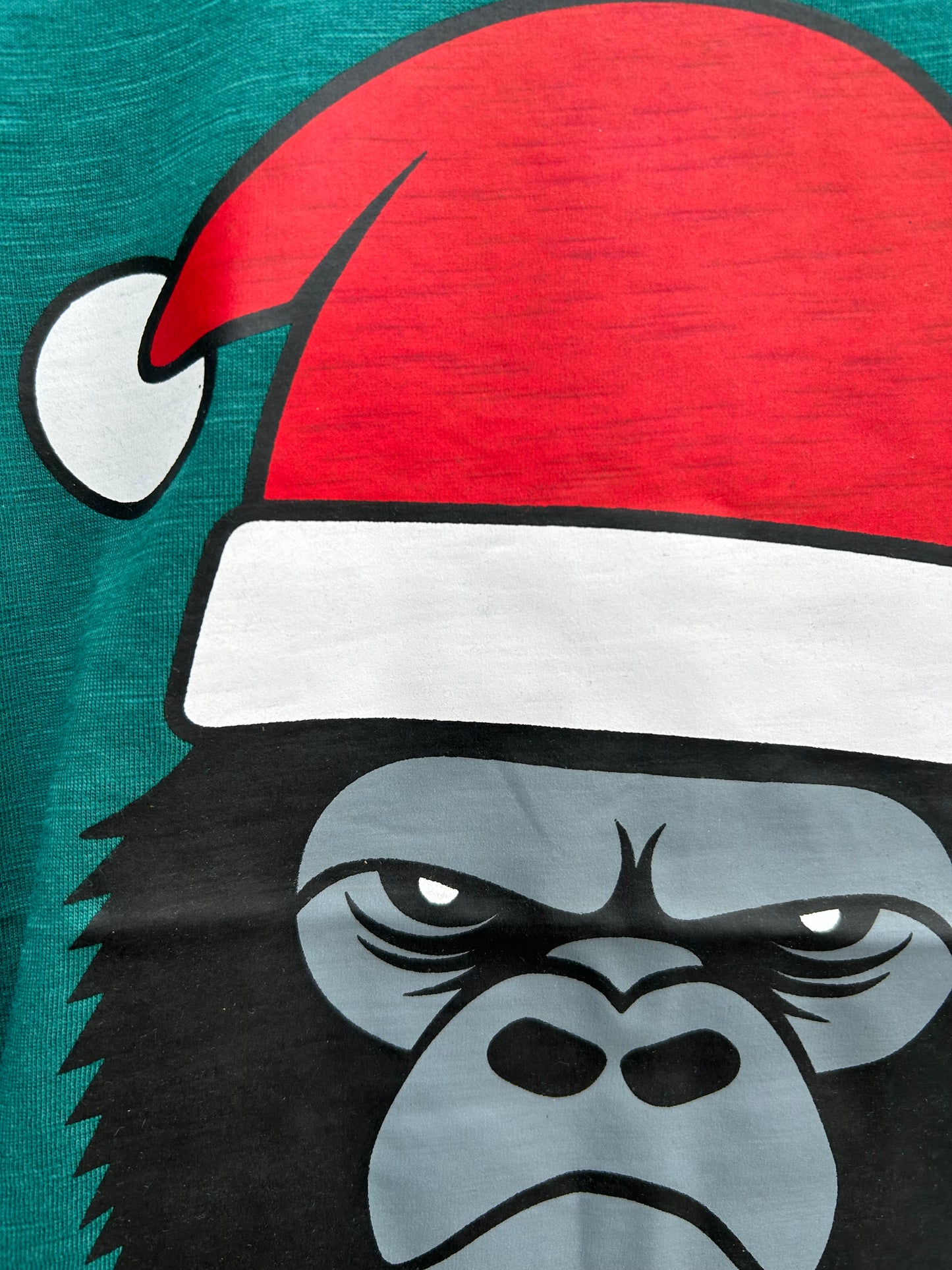 Christmas grumpy gorilla top  3-4y (98-104cm)