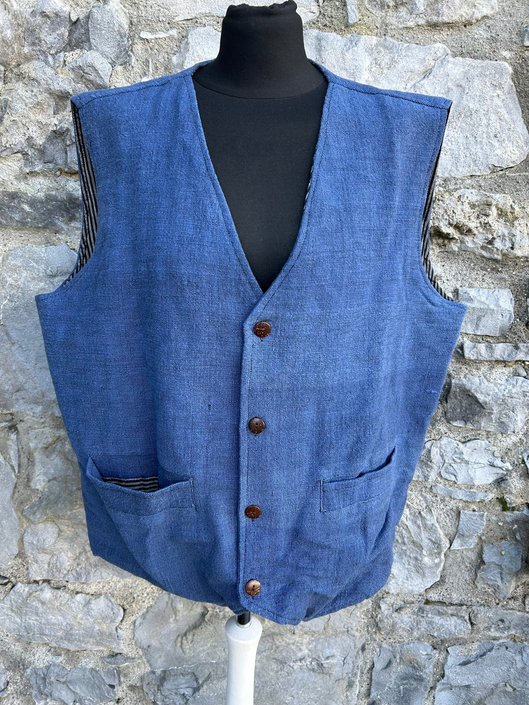 Blue waistcoat XL/XXL