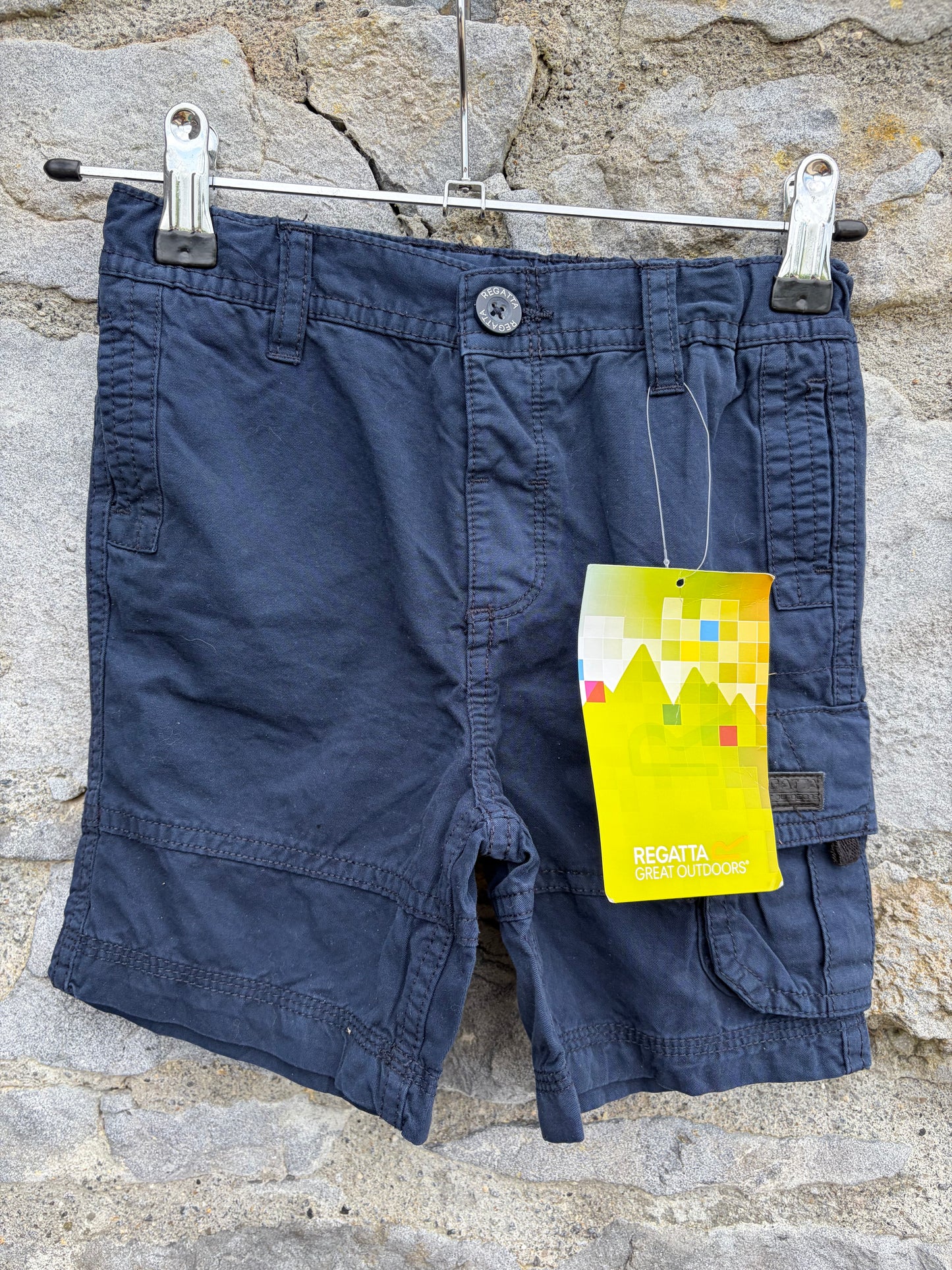 Navy shorewalk shorts  3-4y (98-104cm)