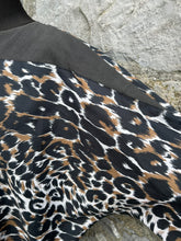 Load image into Gallery viewer, 90s leopard print long top  uk 16-18
