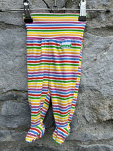 Load image into Gallery viewer, Rainbow baby pants  0-1m (50-56cm)
