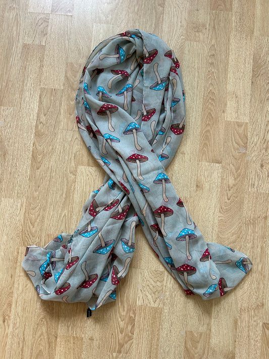 Mushroom scarf