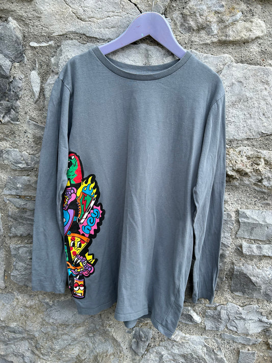 Grey top  11-12y (146-152cm)