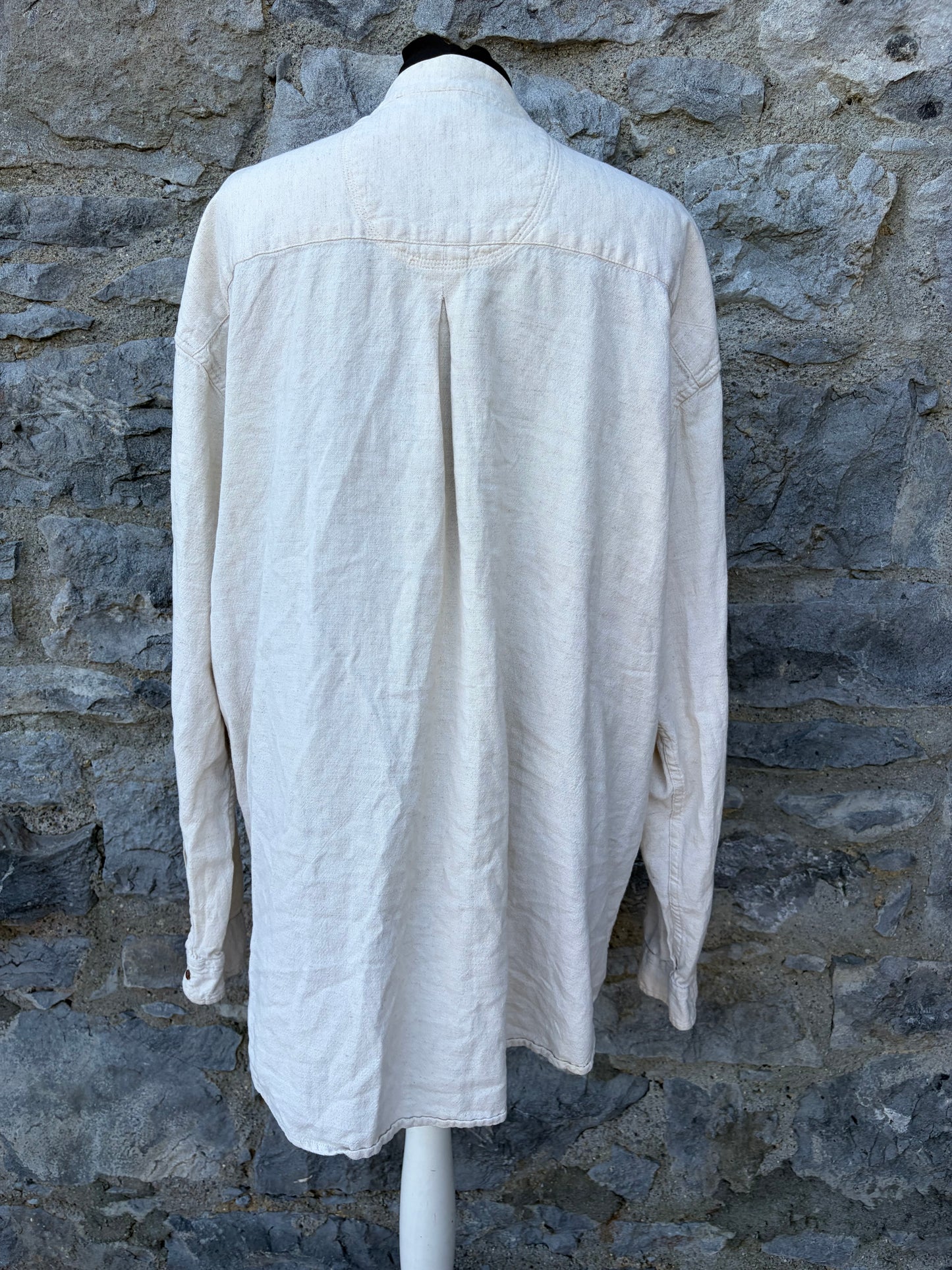 Ivory grandfather shirt XL and
