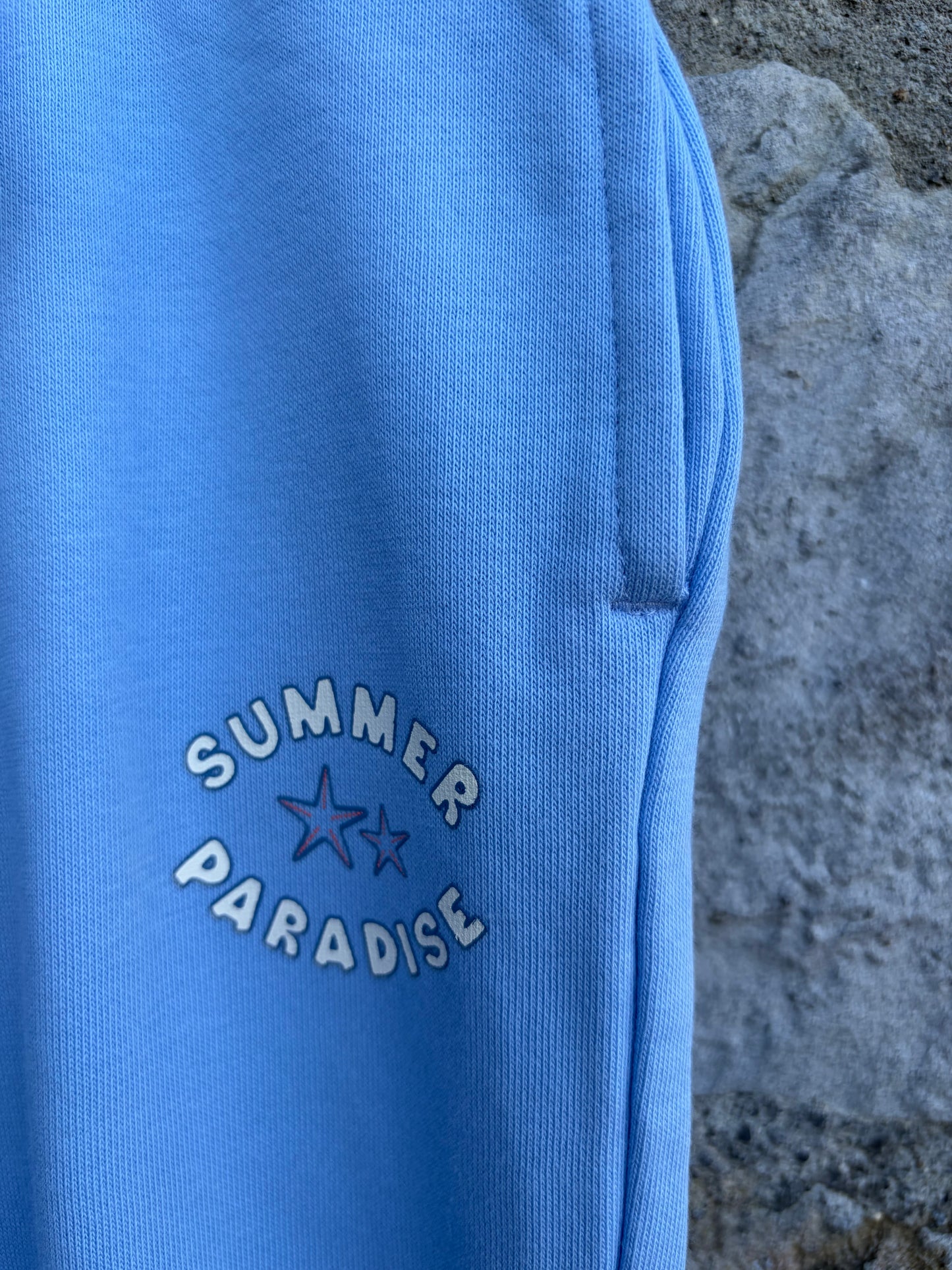 Summer blue sweat pants 3-4y (98-104cm)