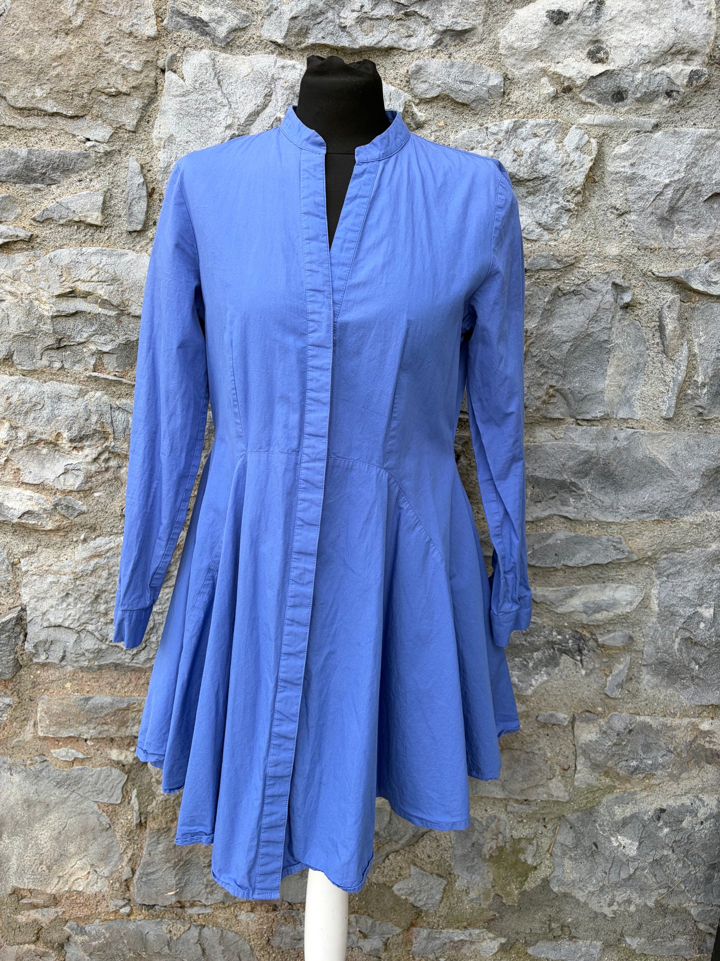 Blue shirt dress uk 10-12