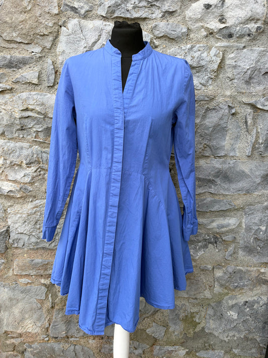 Blue shirt dress uk 10-12