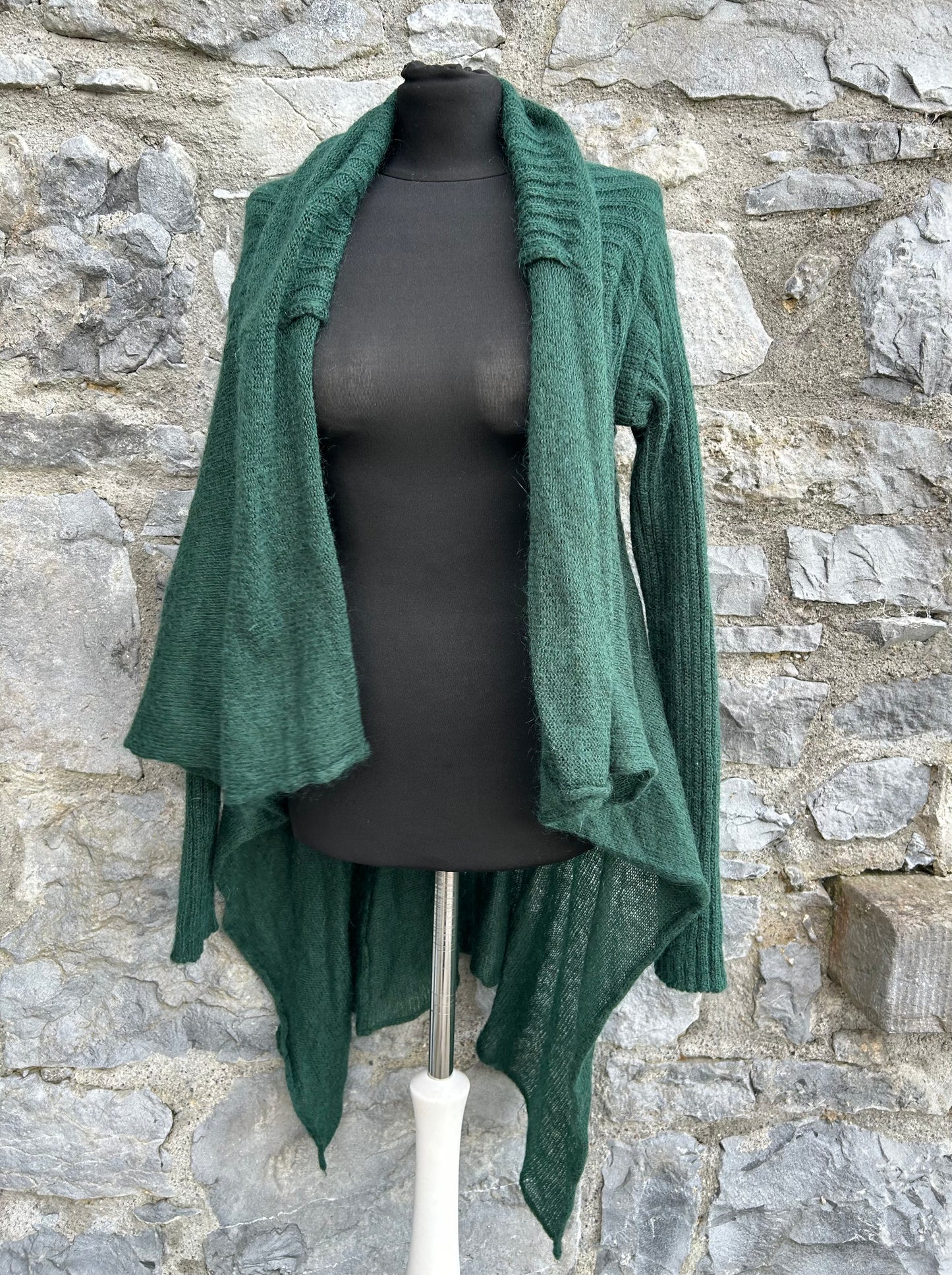 Green open cardigan uk 10-12