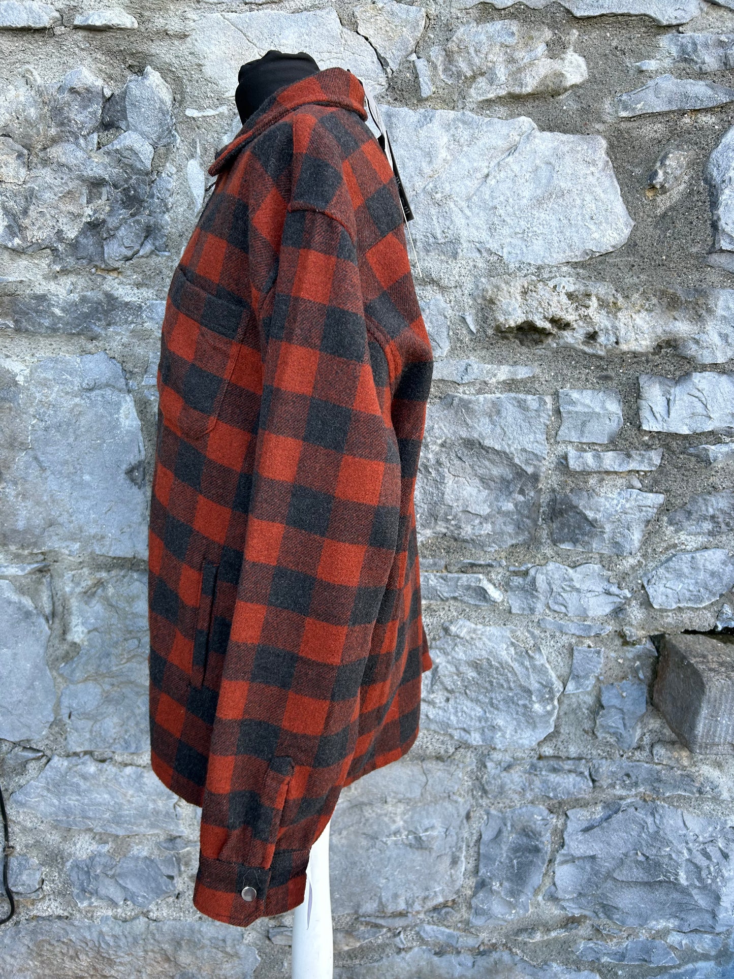 Rusty check overshirt Medium