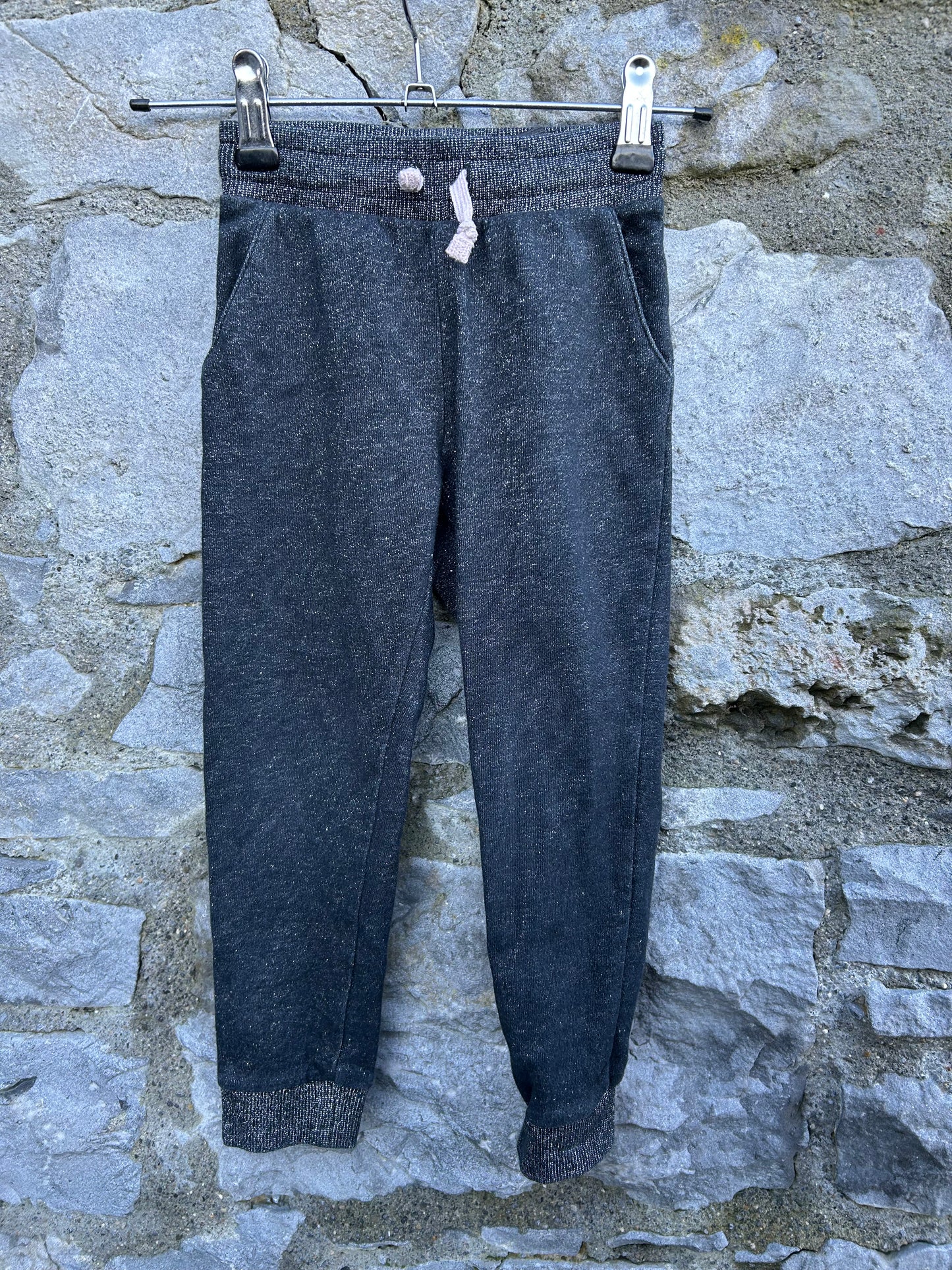 Sparkly grey joggers   3-4y (98-104cm)