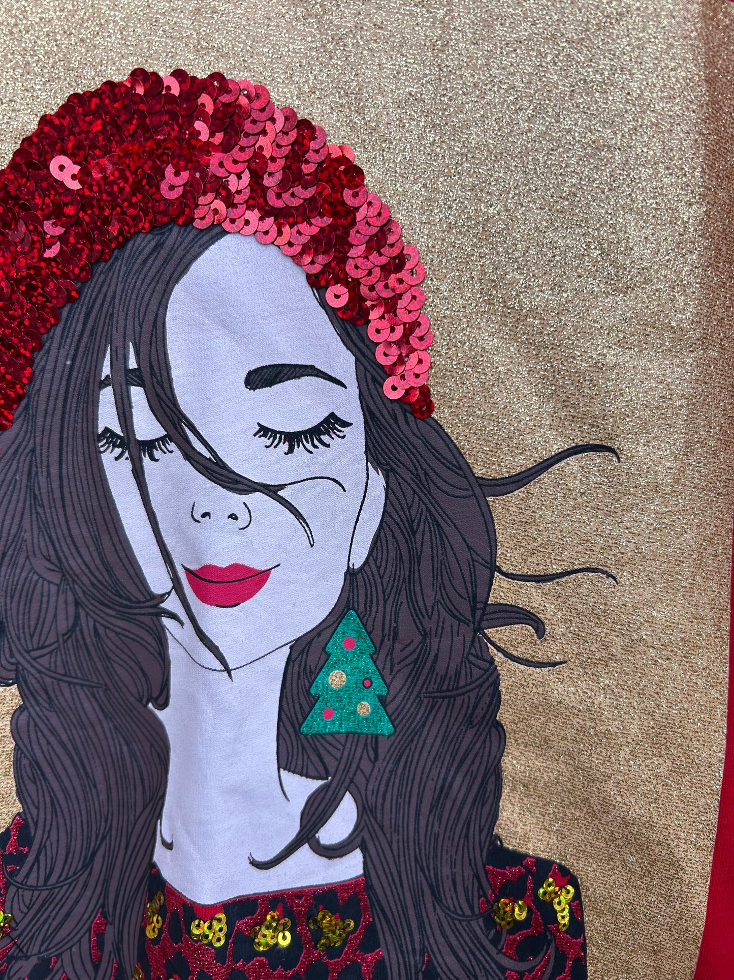 Feel Festive top  8-9y (128-134cm)