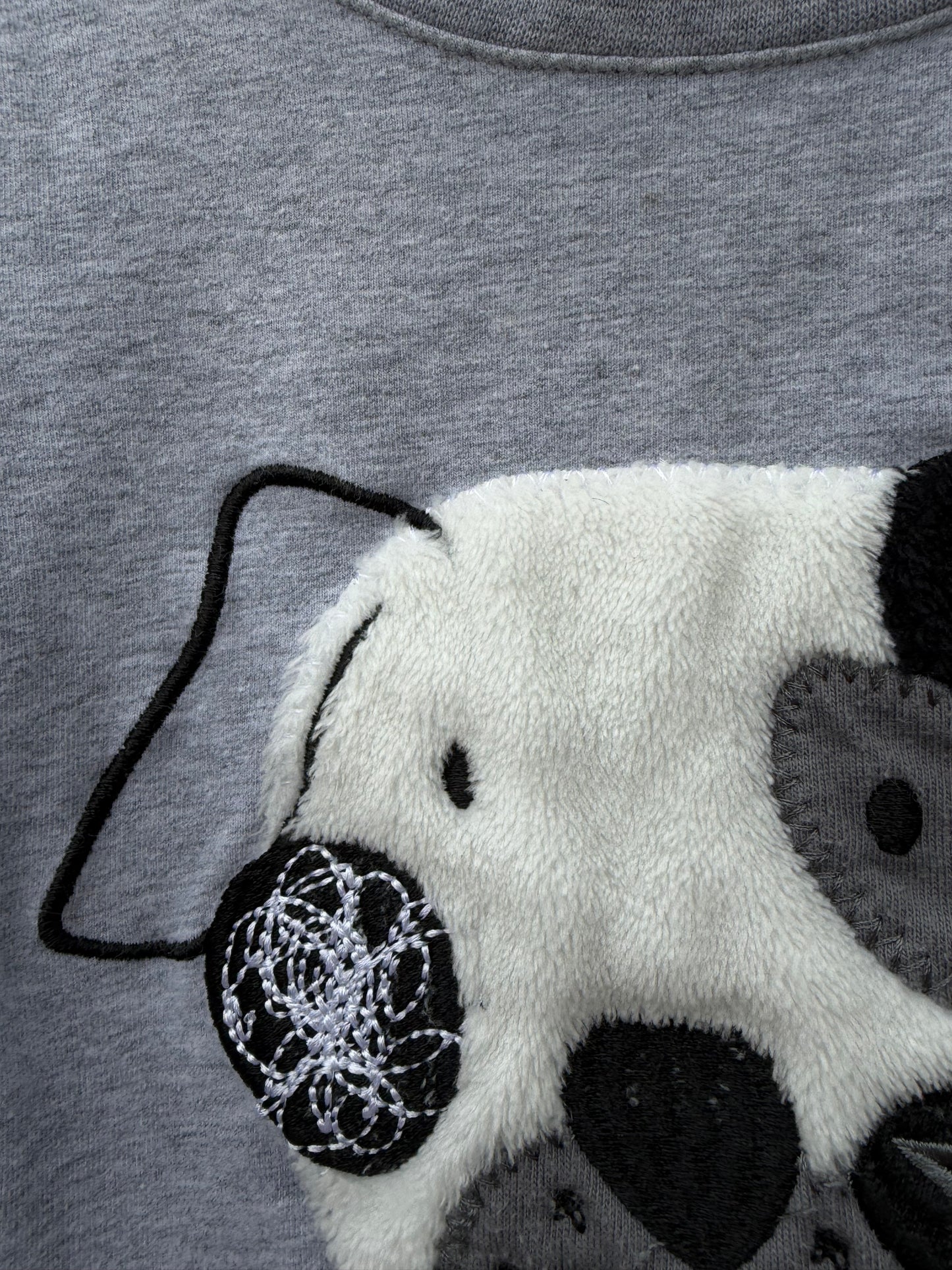 Dog grey top 12-18m (80-86cm)