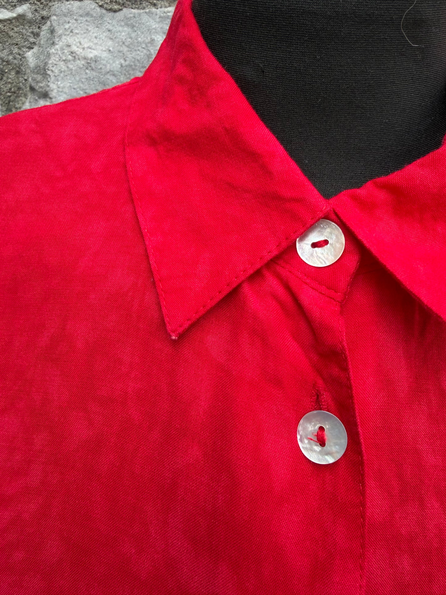 90s red shirt uk 12-14
