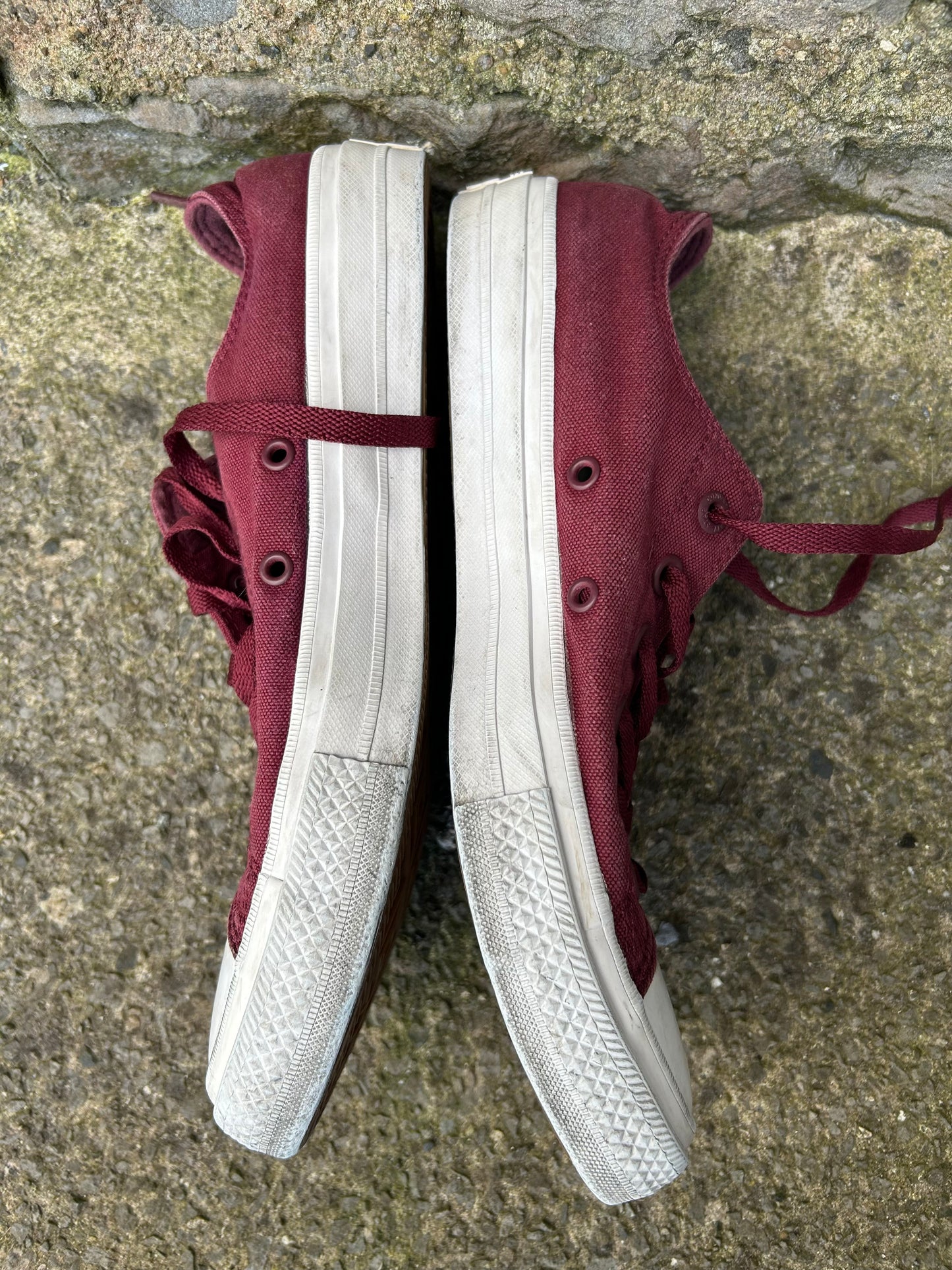 Maroon trainers  uk 8 (eu 41.5)
