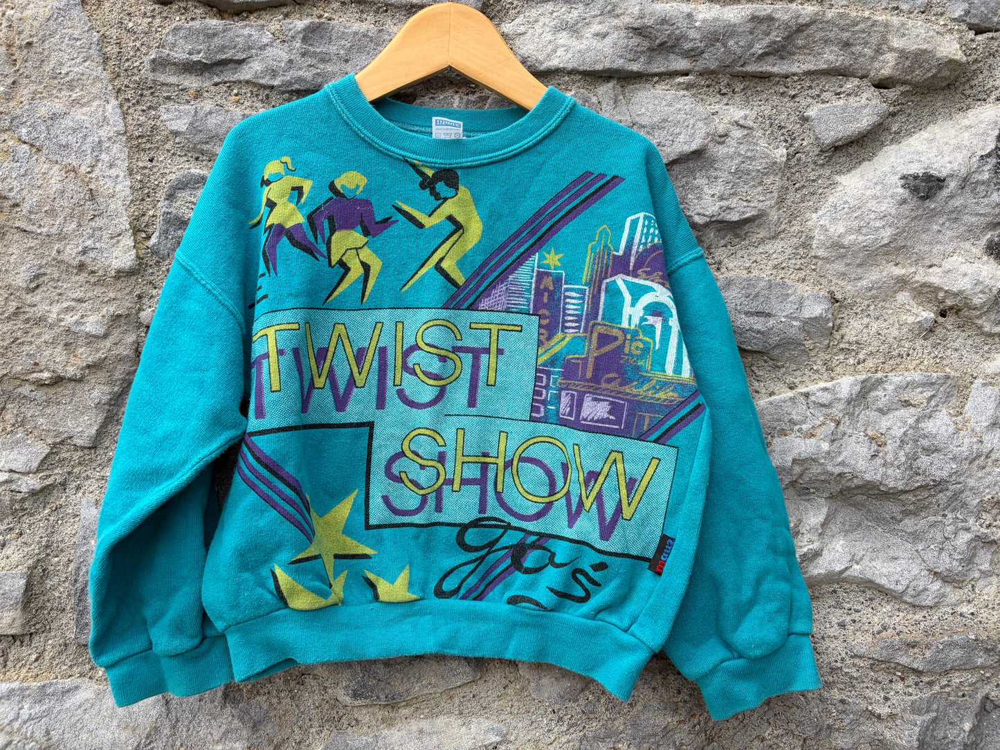80s twist show sweatshirt 3-4y (98-104cm)