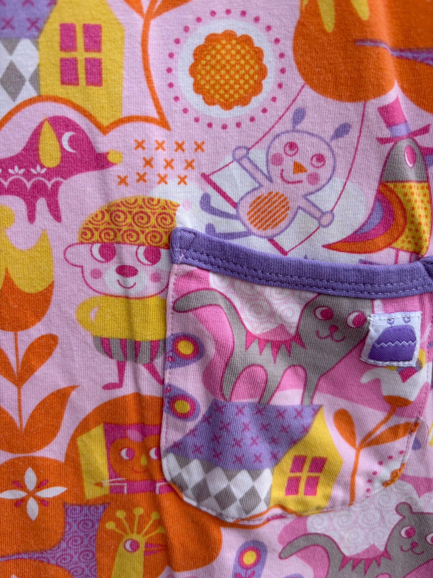 Fairytales pink dress 7-8y (122-128cm)