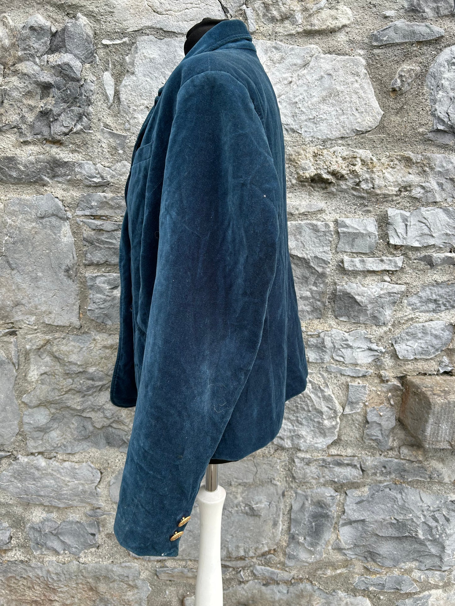 Petrol velvet jacket uk 16-18
