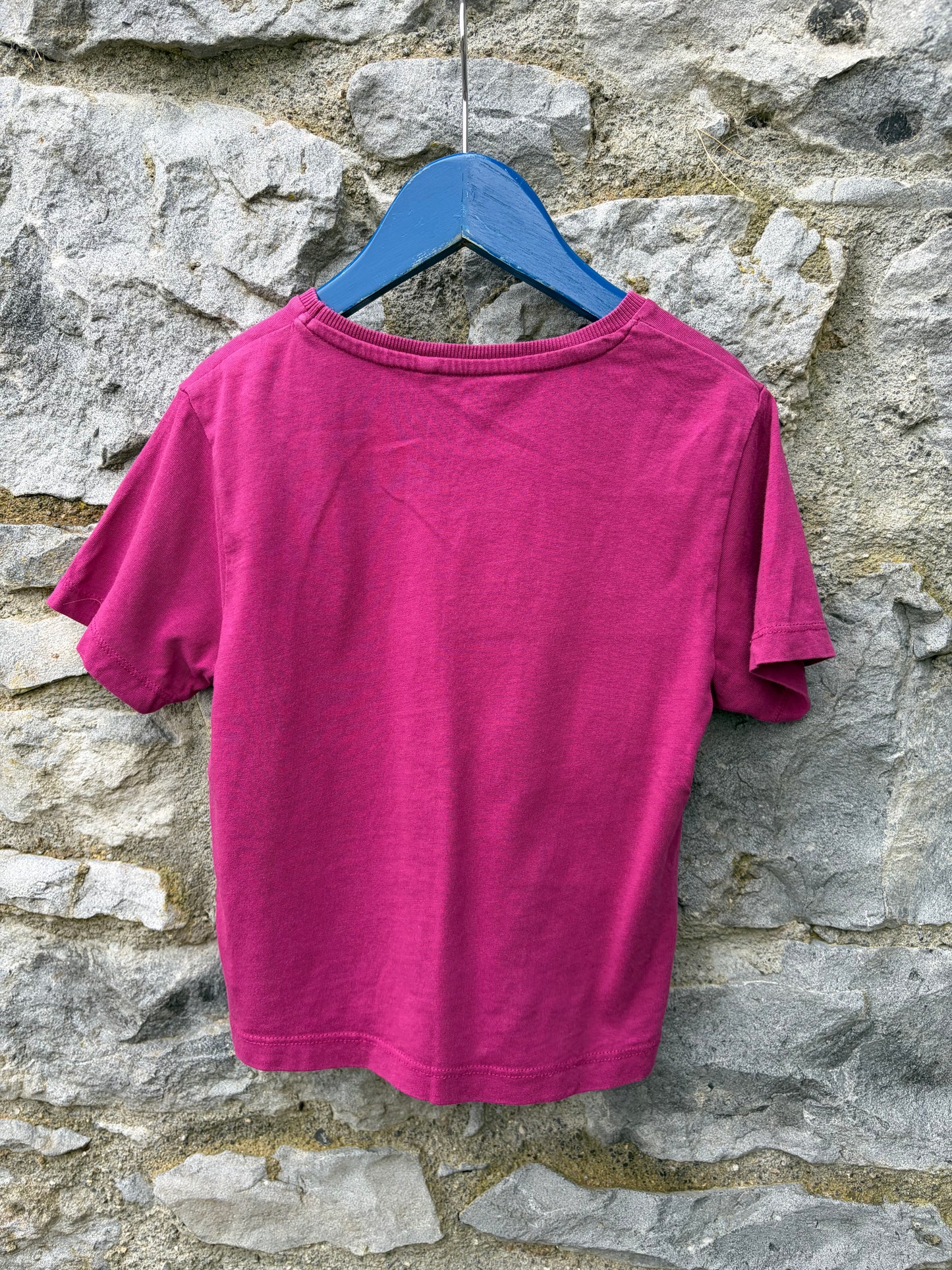 Pink hearts T-shirt 5y (110cm)