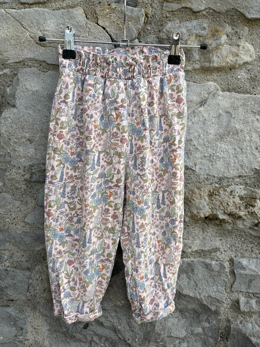 Woodland baggy pants  18-24m (86-92cm)