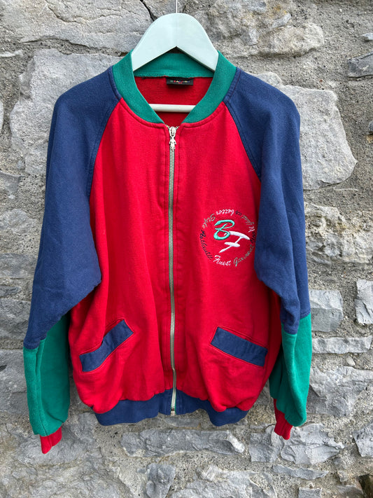 80s BF red sport jacket 11-12y (146-152cm)