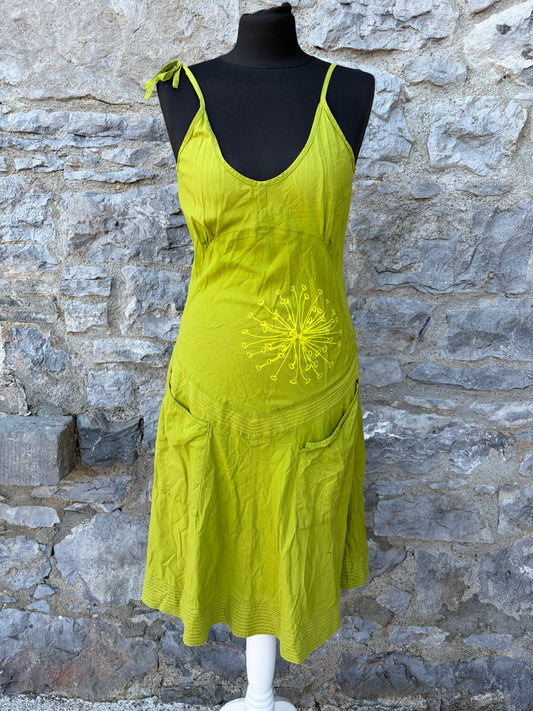 Lime sun dress uk 8-10