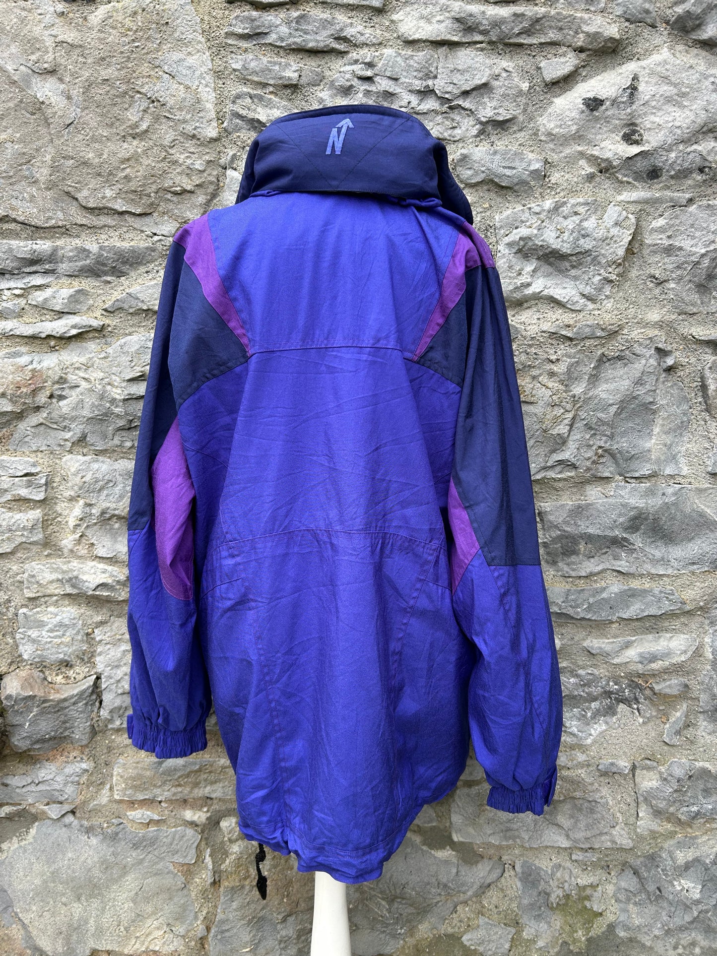 90s purple jacket Large