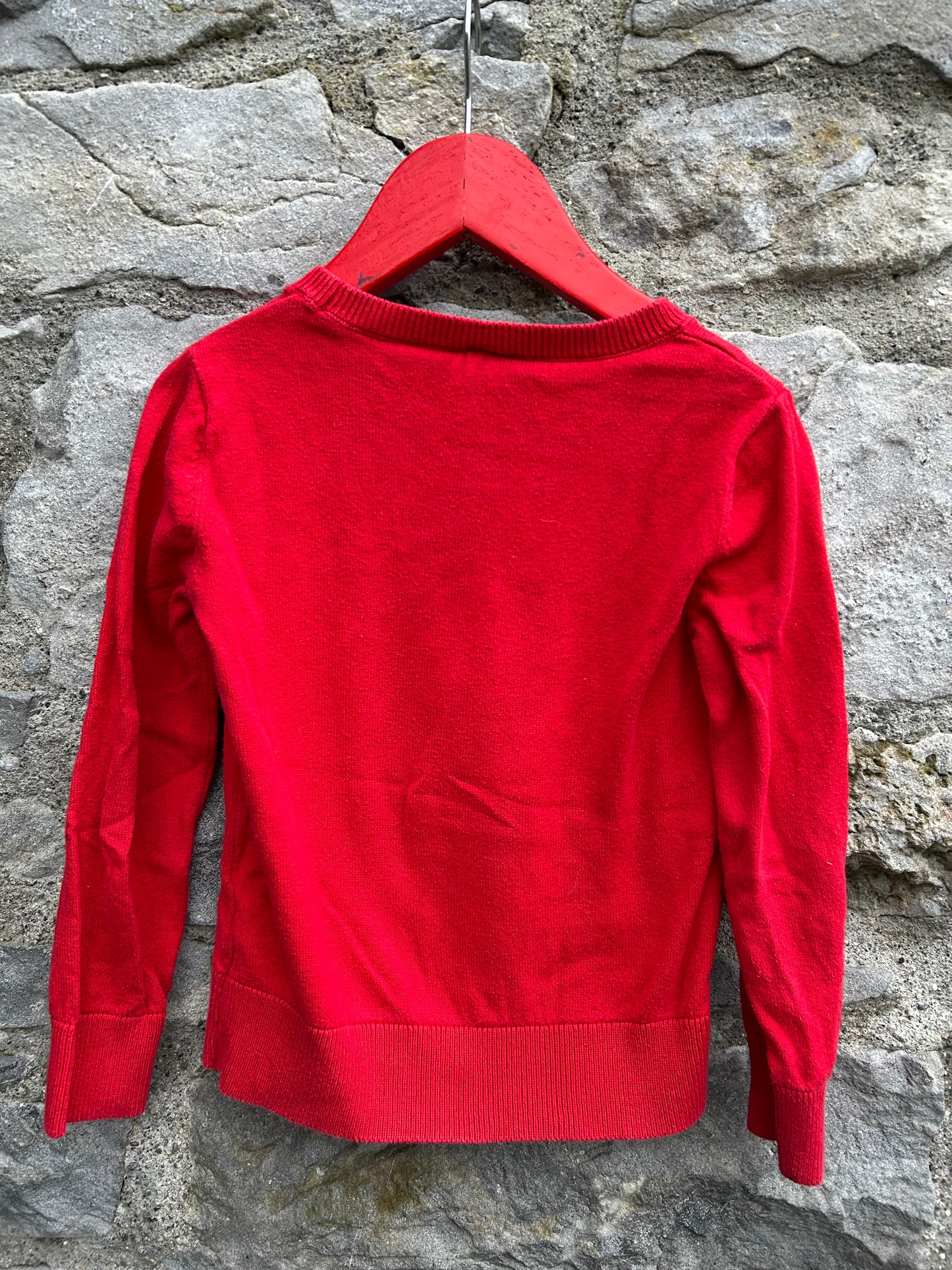 Snugasapug red jumper  3-4y (98-104cm)