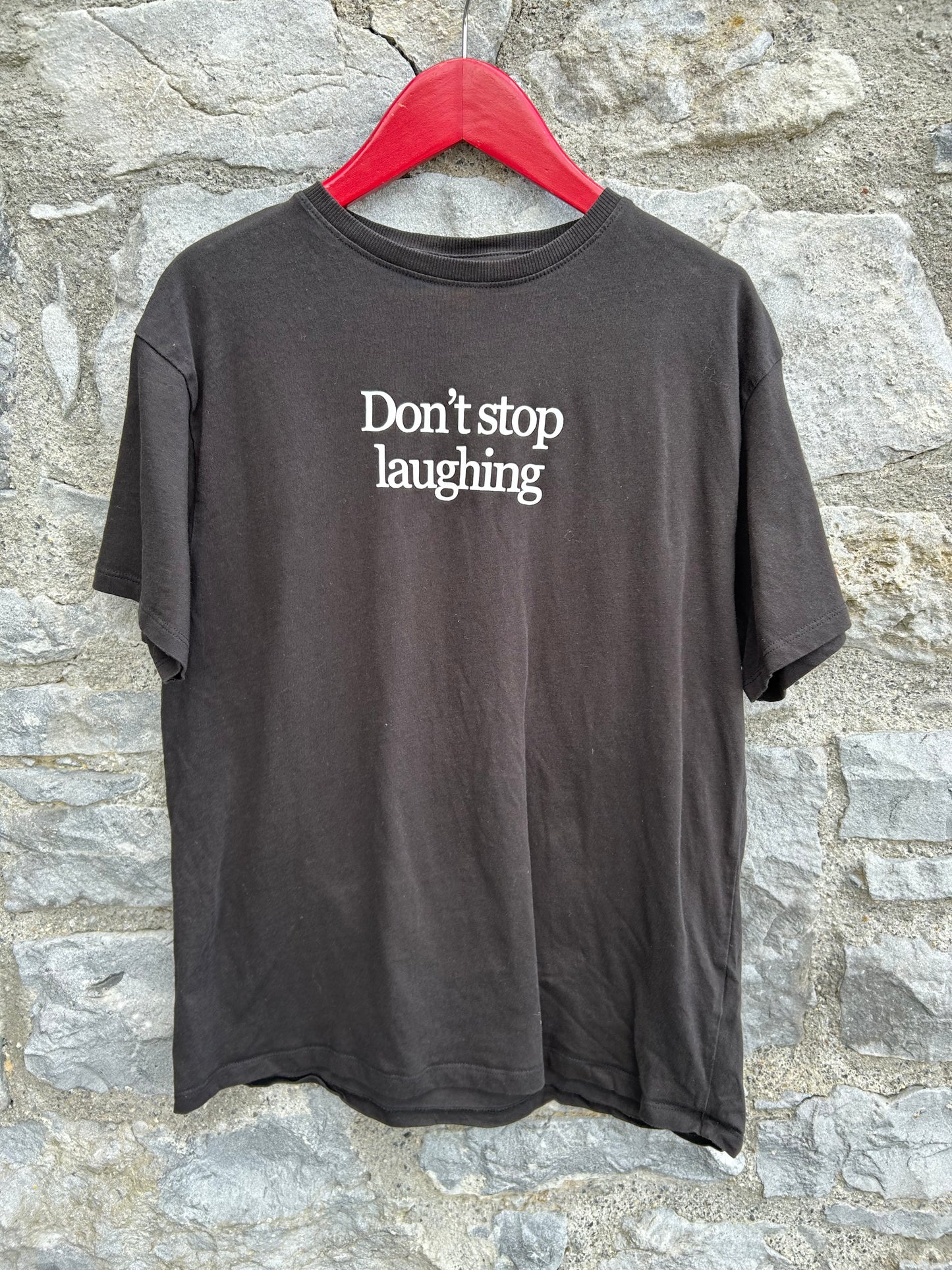 Don’t stop black T-shirt  13-14y (158-164cm)