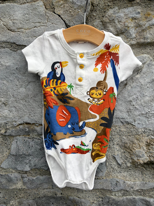 Jungle animals vest 3-6m (62-68cm)
