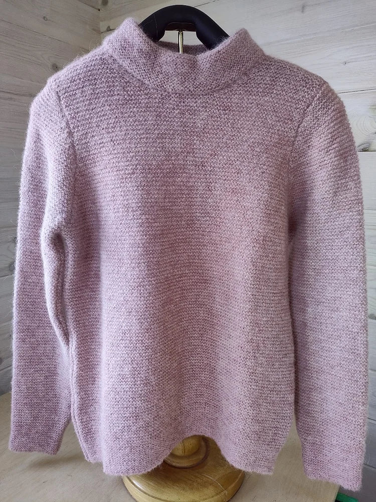 Pink hairy jumper uk 8