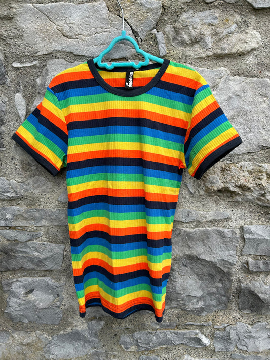 Freddie Stripe Soda Tee   8y (128cm)