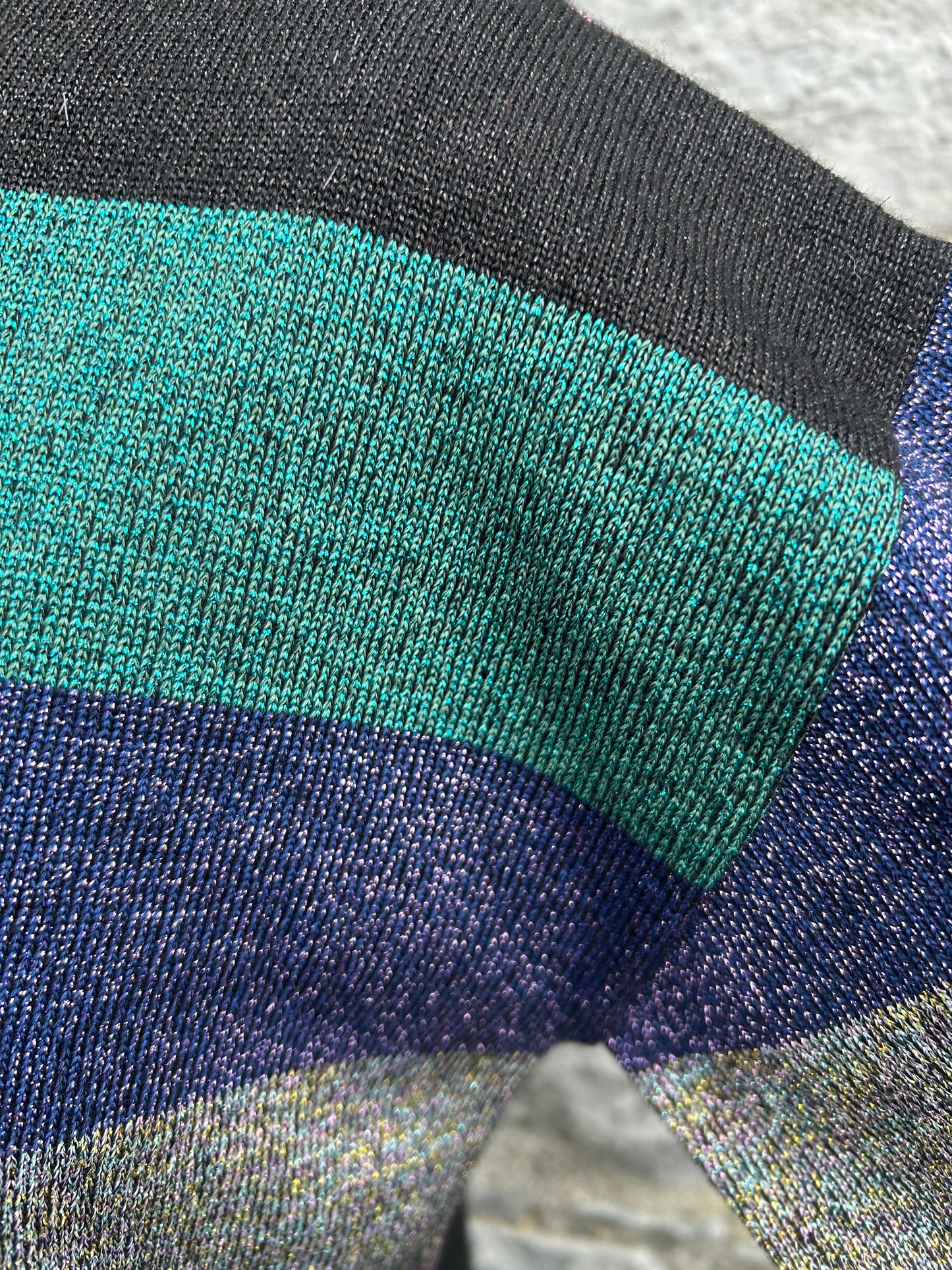 Stripy sparkly jumper uk 12