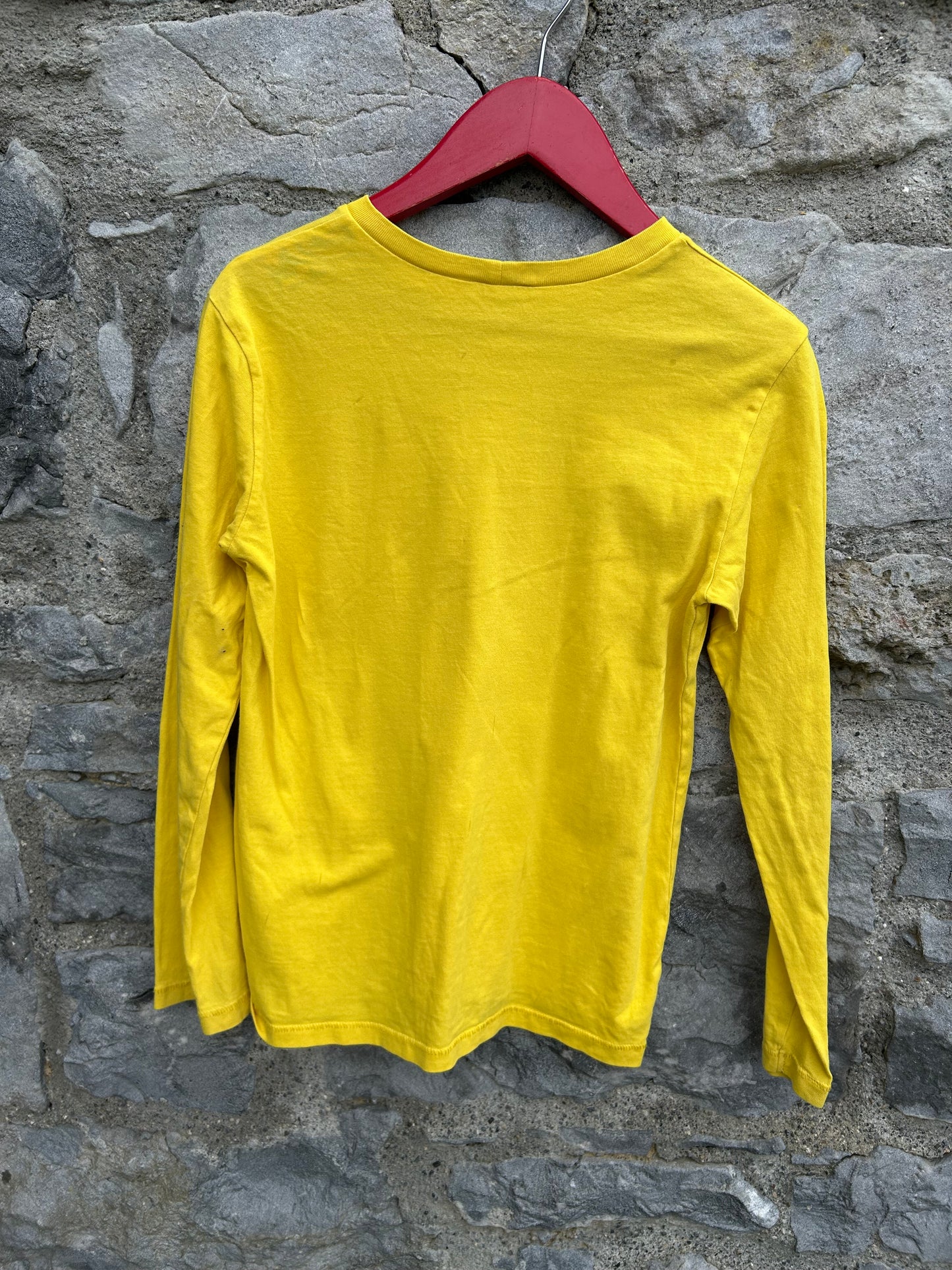 Yellow top 7-8y (122-128cm)