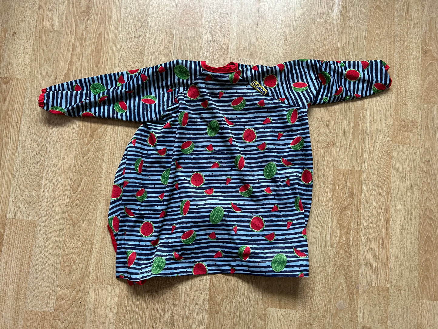 Watermelon Long-Sleeve Coveralls bib  6-36m (68-98cm)