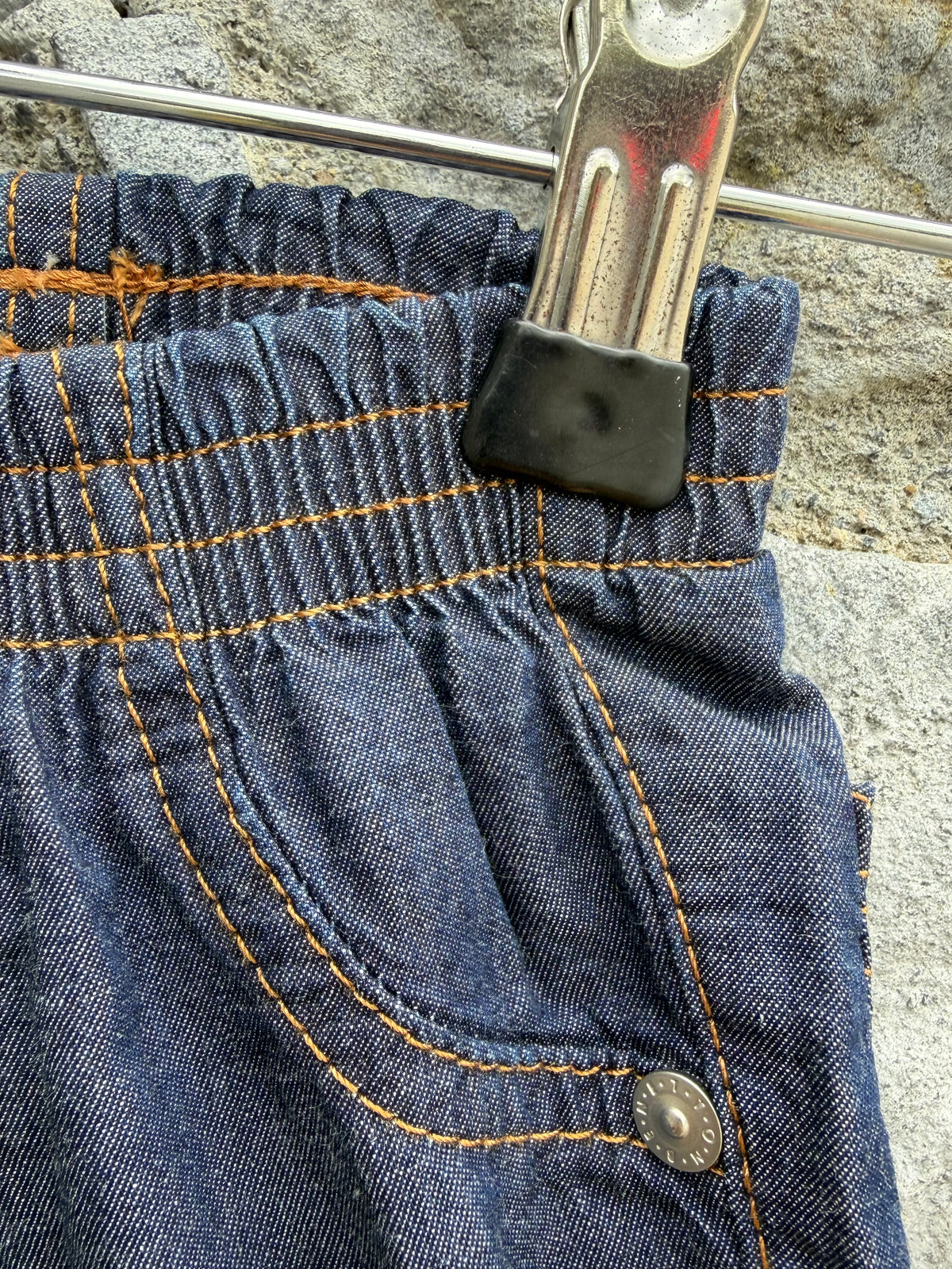 Pull up lined jeans  0-1m (50-56cm)