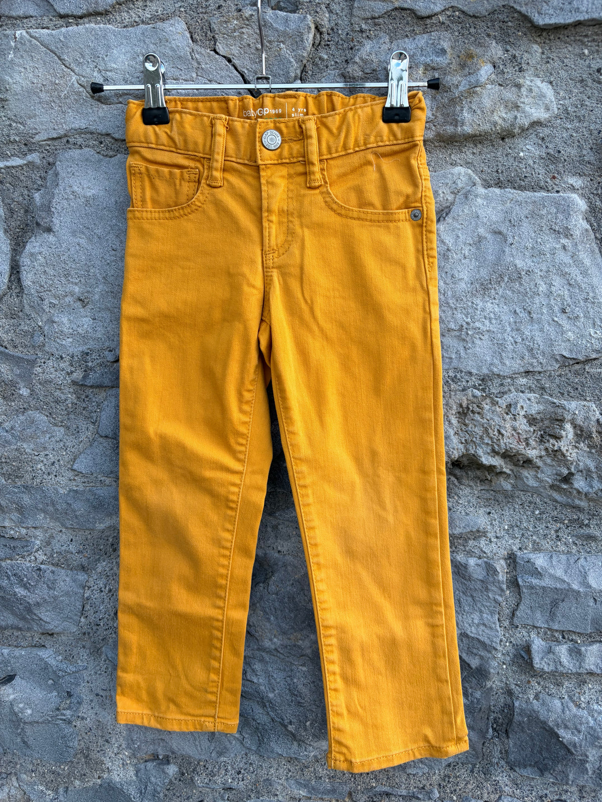 Yellow jeans 4y (104cm)