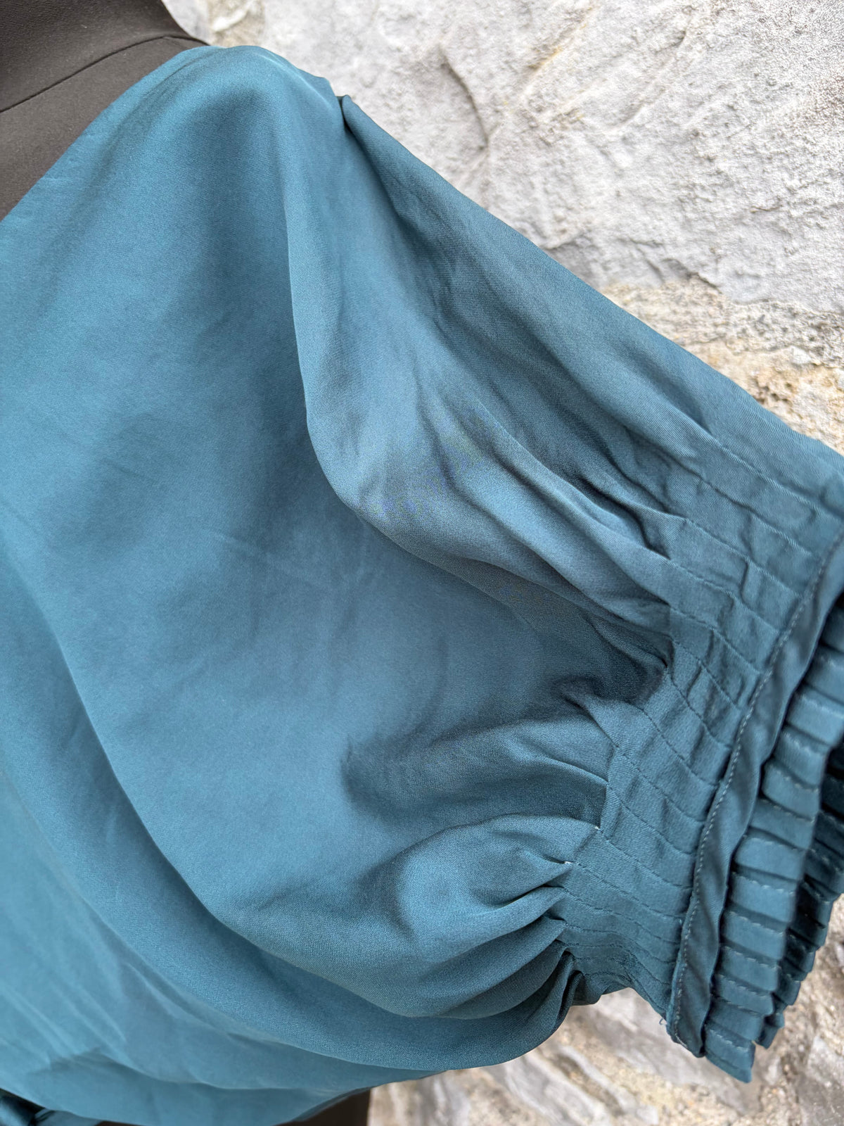 DVF Petrol silk top uk 10-12