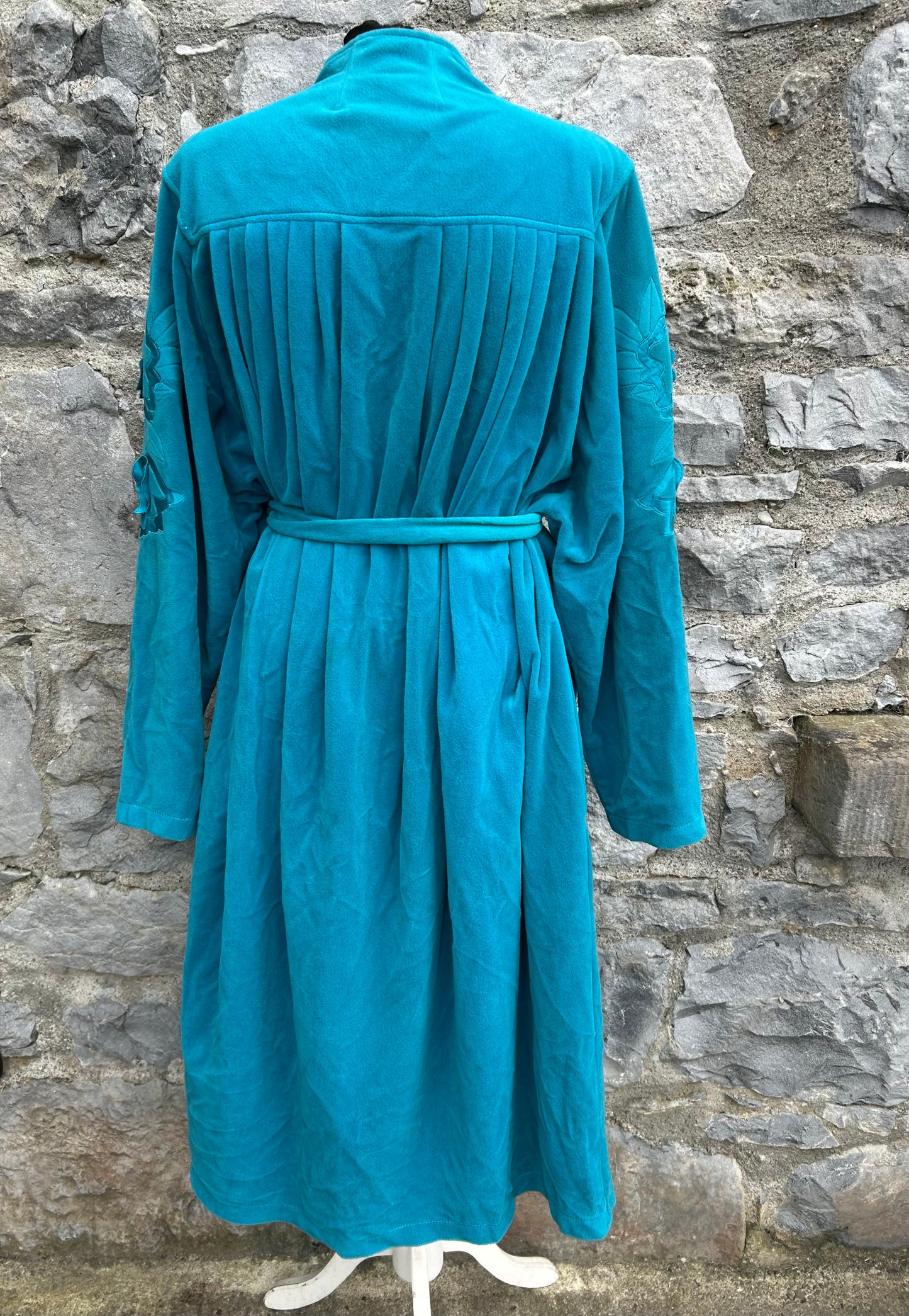 80s petrol velvet nightgown uk 16-18