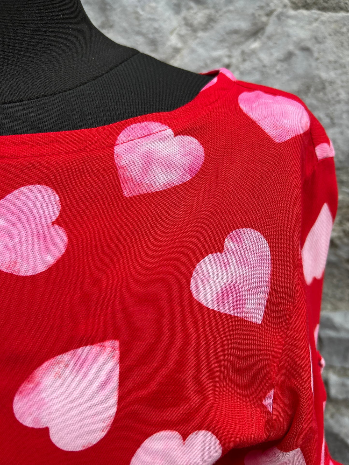 Hearts red dress uk 8