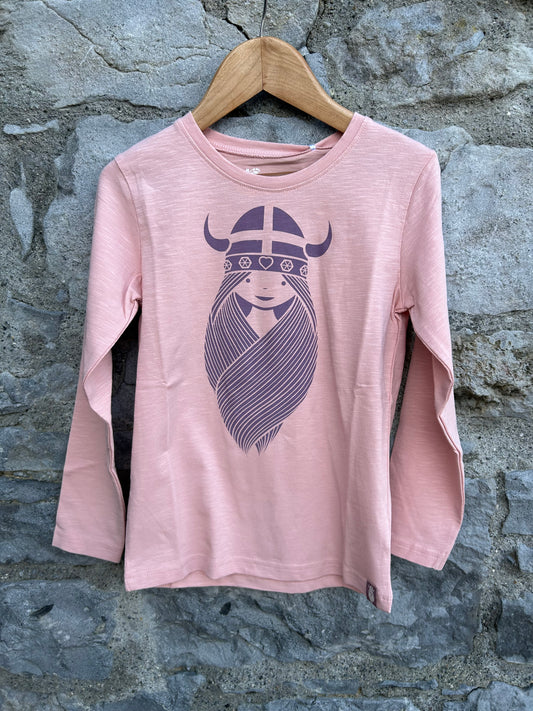 Freja Powder pink top 5-6y (110-116cm)